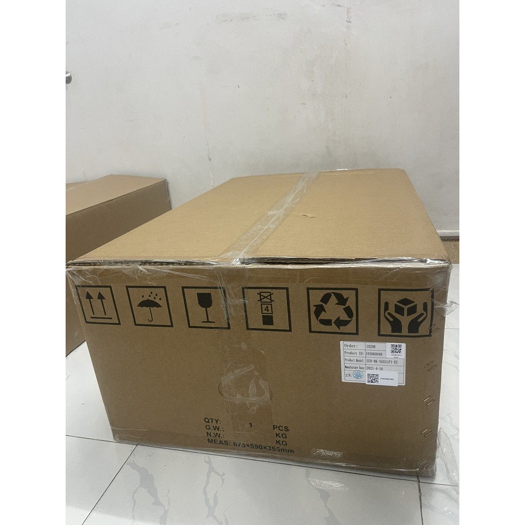 BIẾN TẦN HÒA LƯỚI LƯU TRỮ DEYE 8KW 1 pha, INVERTER HYBRID DEYE 8KW Model: SUN-8K-SG05LP1-EU