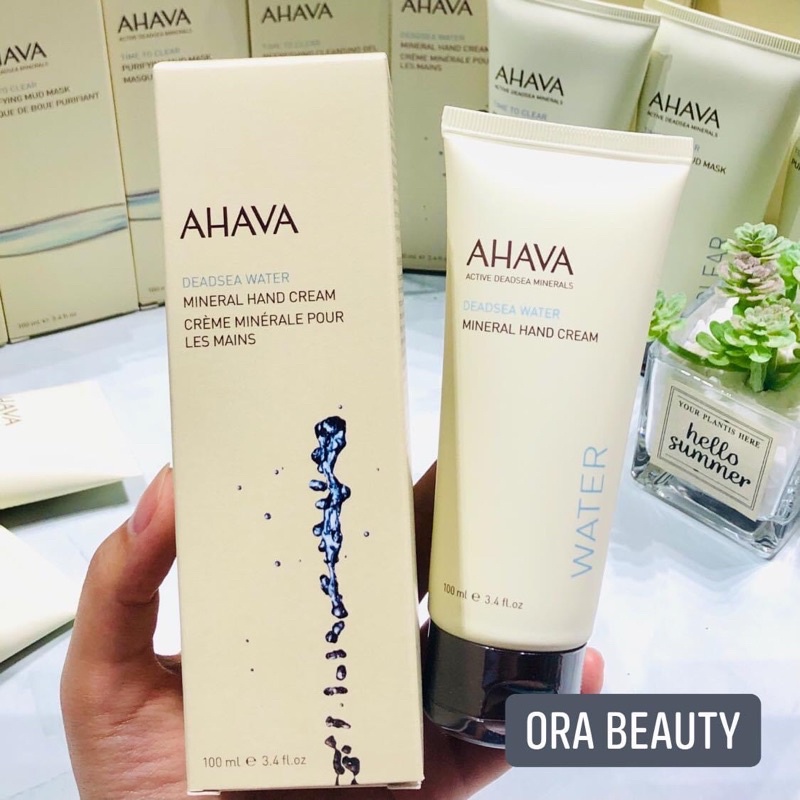 Kem dưỡng da tay AHAVA Deadsea Water Mineral Hand Cream