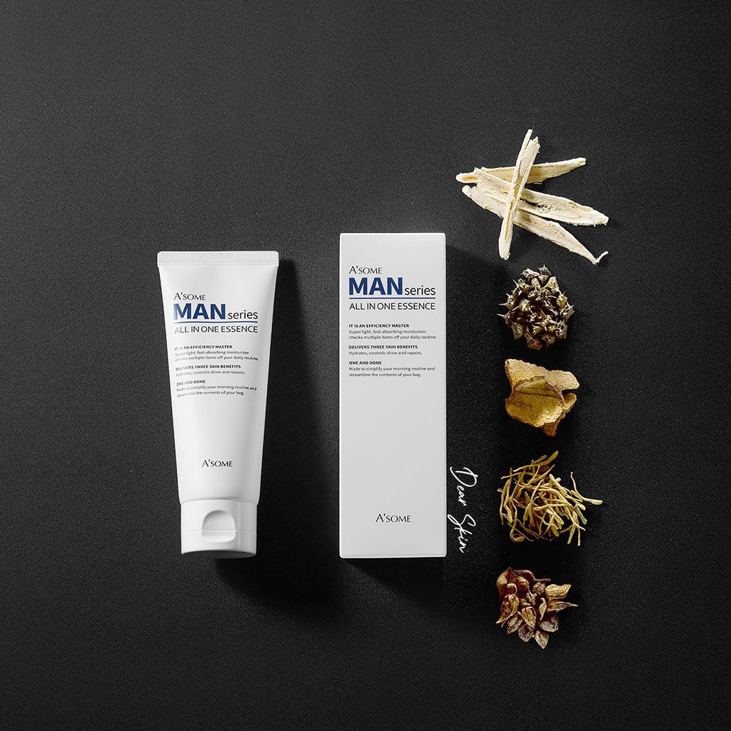 [69K - Clearance Sale] Kem dưỡng da cho nam A'some Man All in One Essence 100ml Kem dưỡng da cho cho phái mạnh