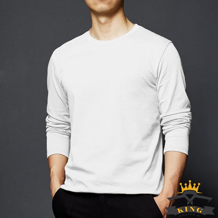 Áo thun nam tay dài KING Dáng body giữ nhiệt [W01] | BigBuy360 - bigbuy360.vn