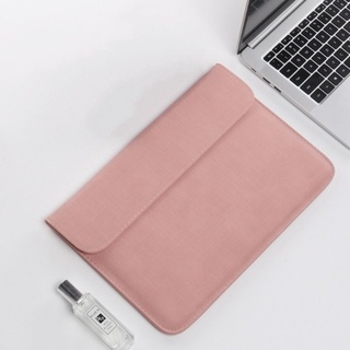 Túi Da Chống Sốc Macbook/Surface/Laptop Siêu Mỏng Thời Trang Bằng Da PU Cao Cấp, Kháng Nước Chống Thấm 13 14 15 16inch