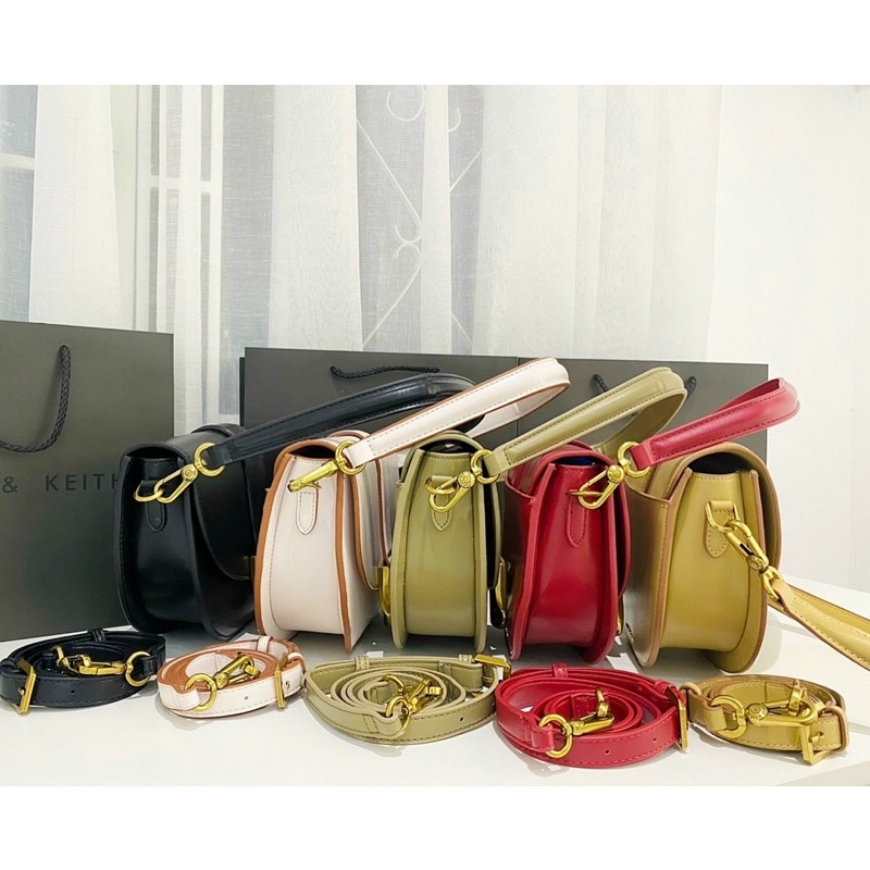 CNK GABINE SADDLE BAG - Túi xách nữ, túi yên ngựa cnk