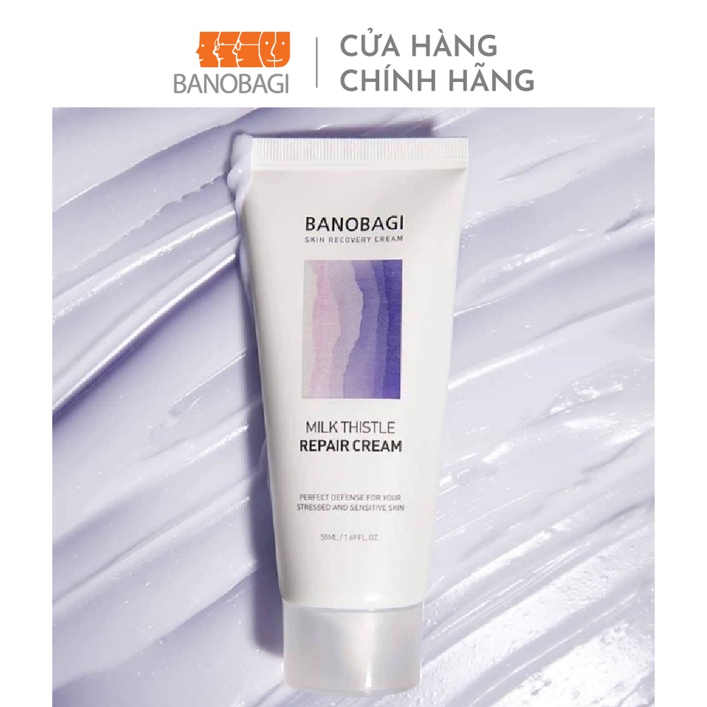 [MUA LÀ CÓ QUÀ] Kem Dưỡng Phục Hồi Da BANOBAGI Milk Thistle Repair Cream 50ml