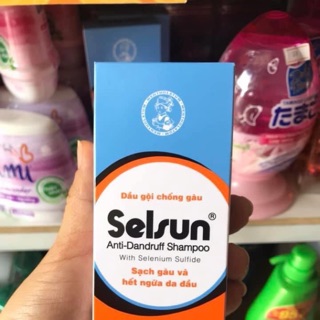 Dầu gội trị gàu và ngứa Selsun