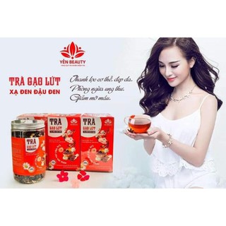 Trà Gạo Lứt Đậu Đen Xạ Đen Bình An - Món Quà Cho Sức Khỏe