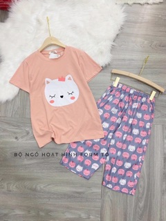Bộ mặc nhà quần ngố