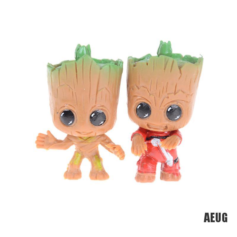 Set 4 Mô Hình Đồ Chơi Nhân Vật Baby Groot Trong Phim Guardians Of The Guardians