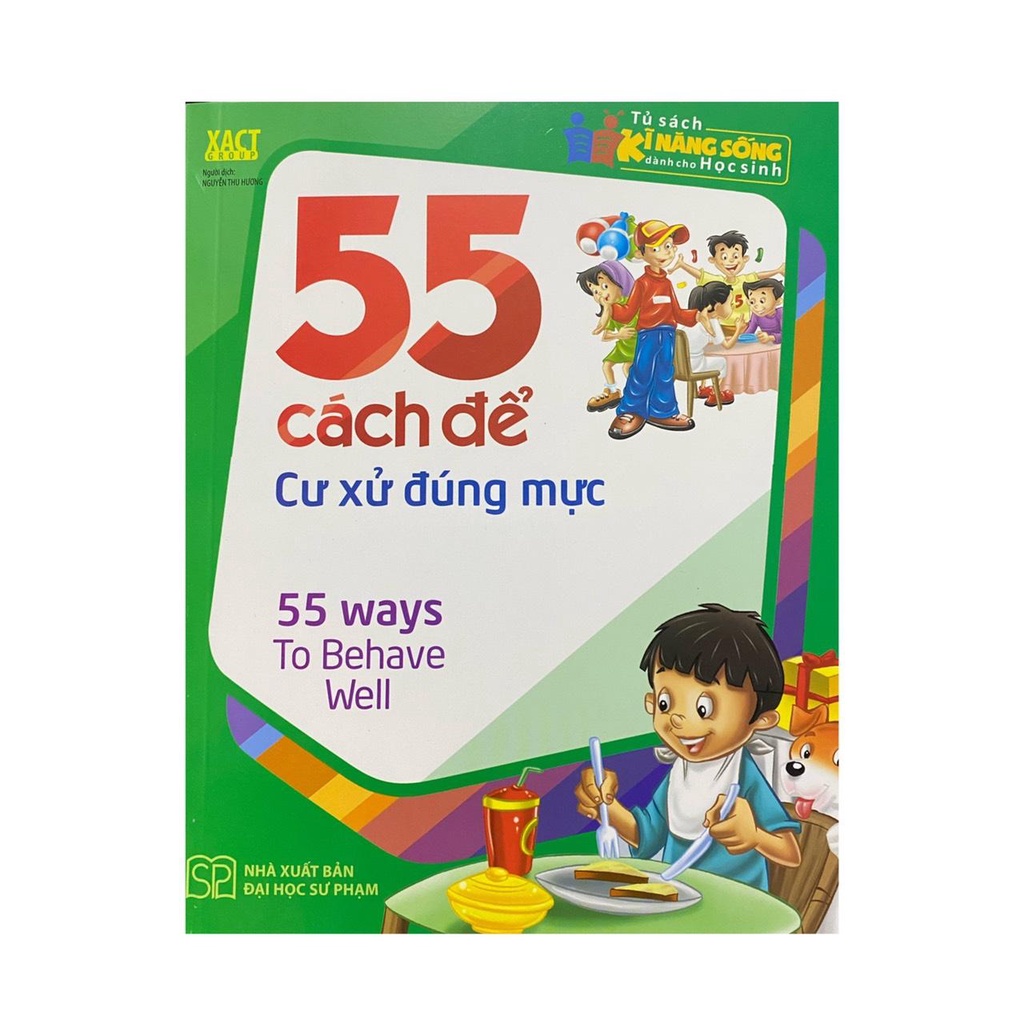 Sách - 55 cách để cư xử đúng mực ( minh long )