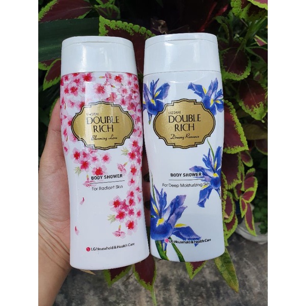 200g- Sữa tắm Double Rich hương hoa anh đào, hoa hồng, hoa Iris
