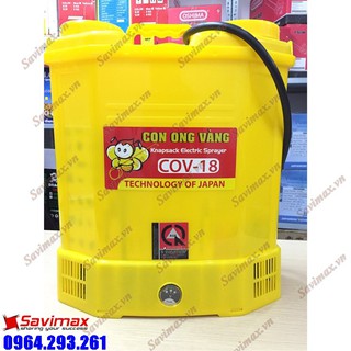 Bình xịt điện COV-18, Máy phun thuốc con ong vàng 18 L