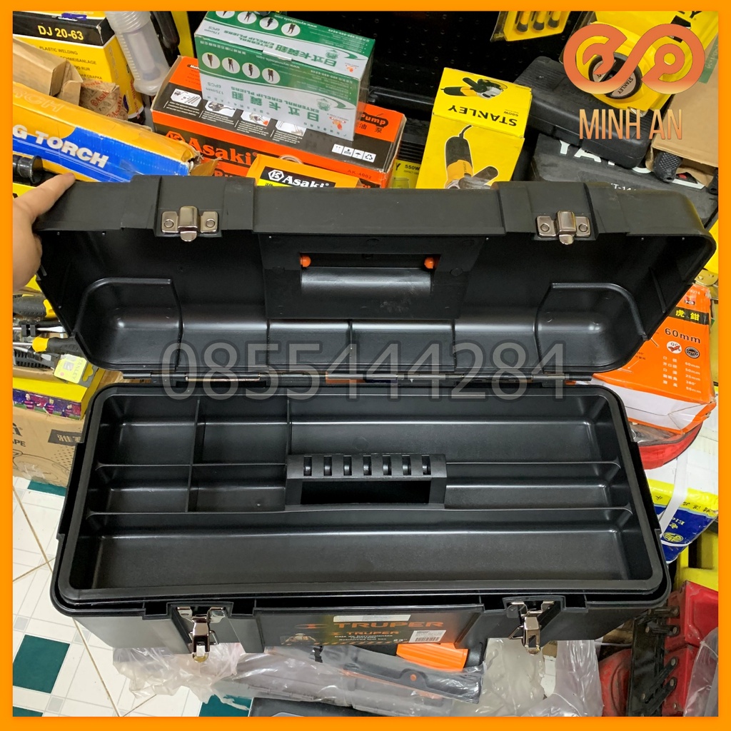23" Thùng đựng đồ nghề nhựa cao cấp  TRUPER CHP-23X - made in Mexico