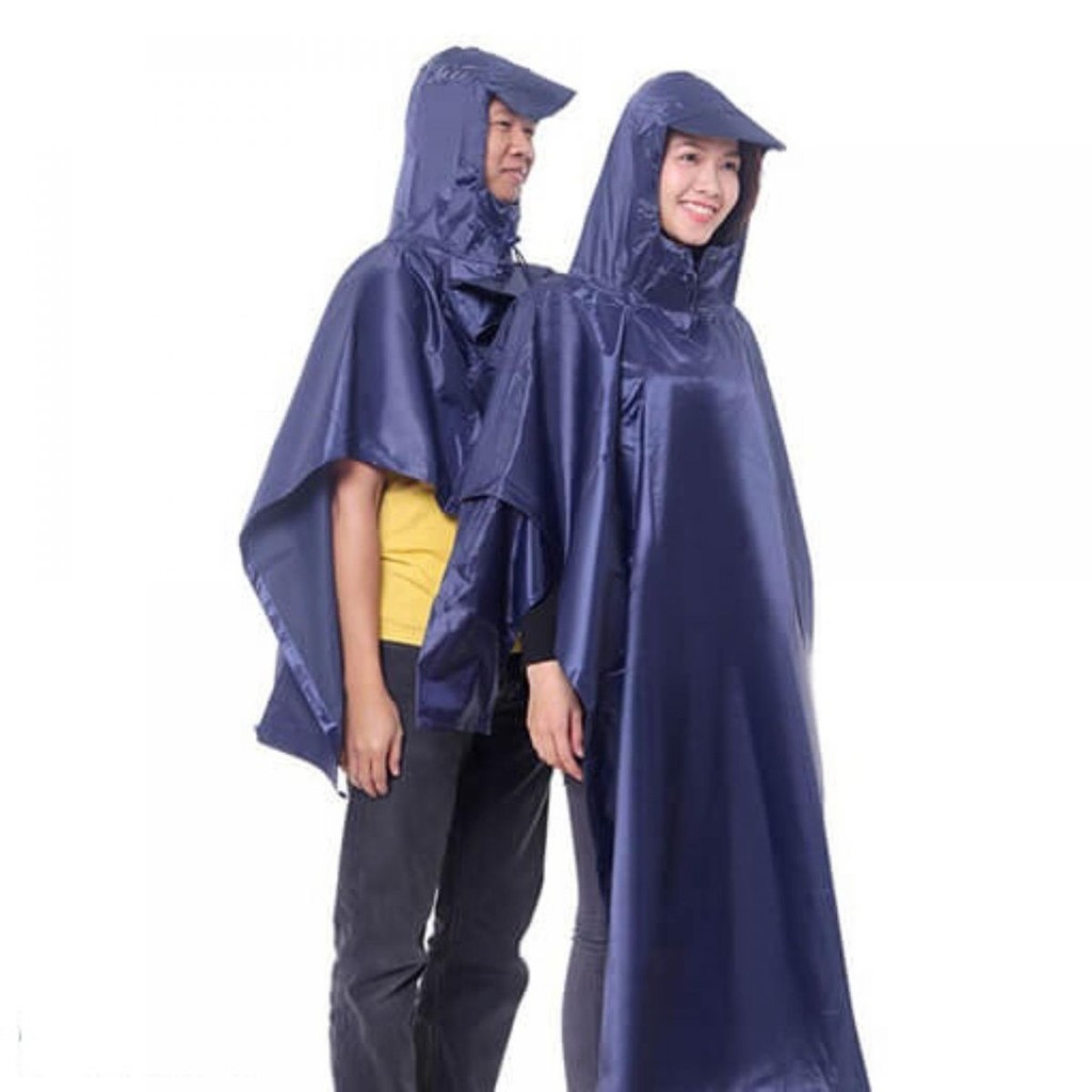 Áo mưa 2 đầu,áo mưa cánh dơi vải dù cao cấp siêu bền chống rách chống thấm nước