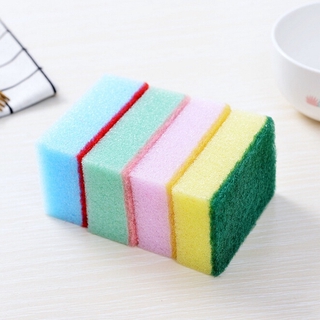 10 Miếng Bọt Biển Rửa Chén Tiện Lợi