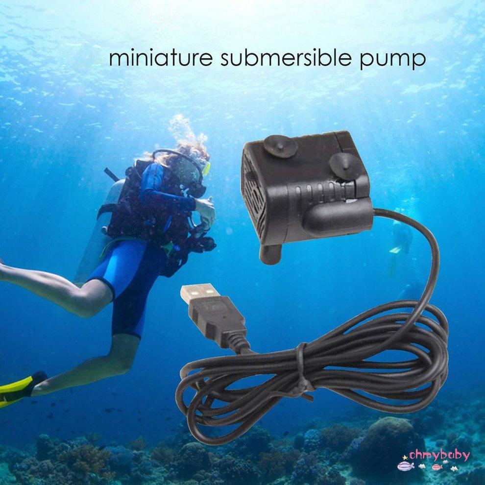 Máy bơm chìm siêu nhỏ USB-1020 DC3.5V-9V 3W Đài phun nước bể cá cảnh [8/23]