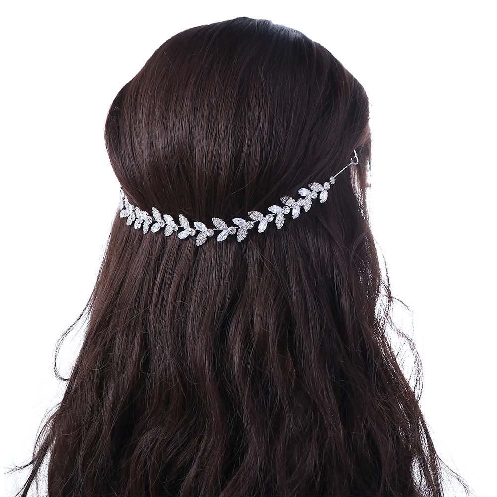 Băng Đô Cài Tóc DANILO Thời Trang Cho Nữ|Đầu Cài Tóc Hình Chiếc Lá Lấp Lánh Phong Cách Hàn Quốc