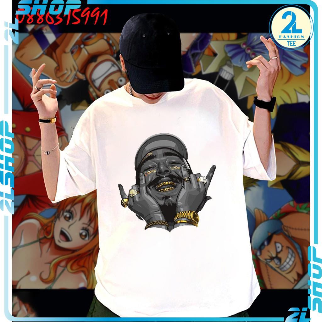 Áo thun  unisex form rộng tay lỡ Hình Dope Malone, áo phông nam nữ không cổ hot trend 2021