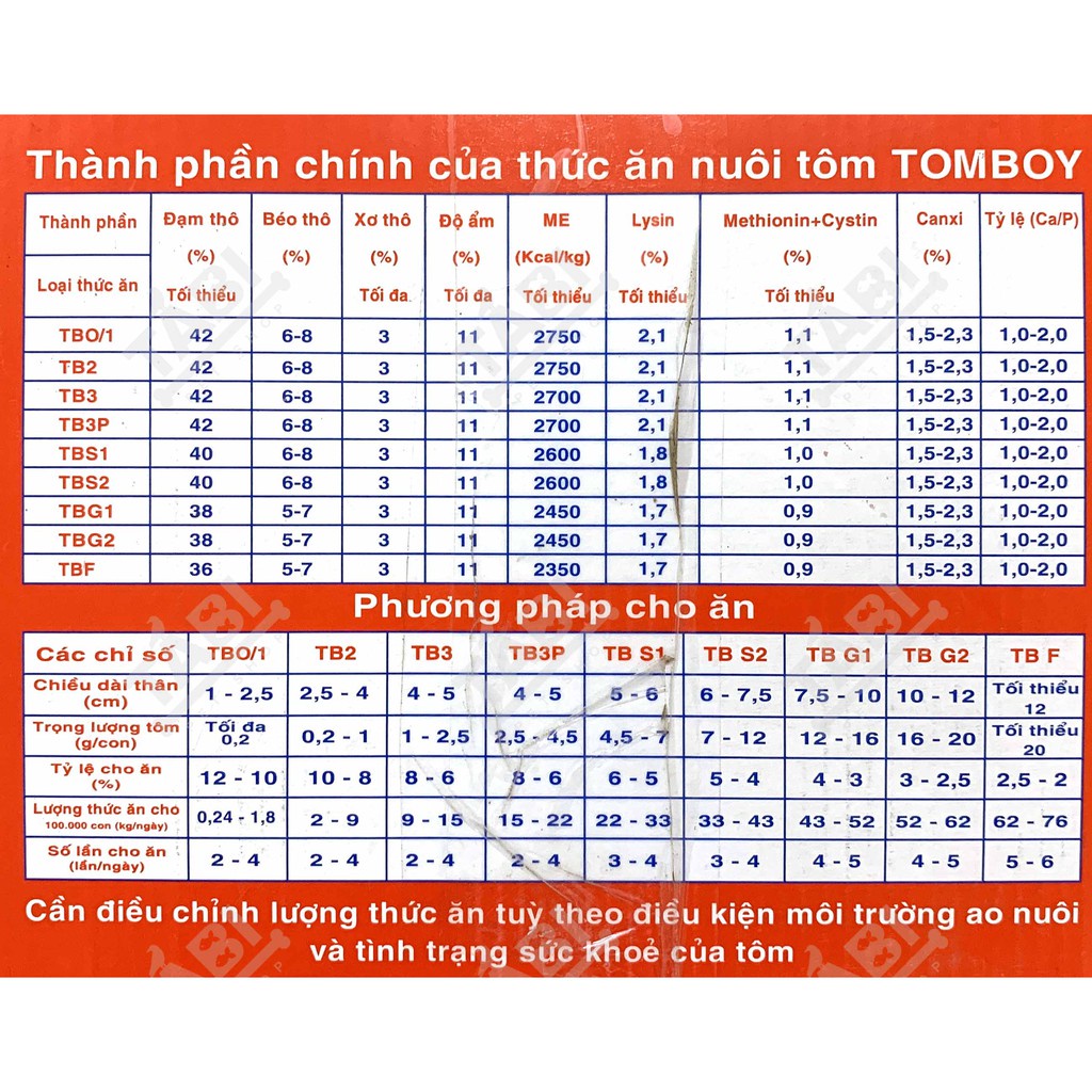1KG Cám TOMBOY/ MICRO TOMBOY Dạng Chìm và Nổi - Thức Ăn Cao Cấp Cho Cá, Tôm