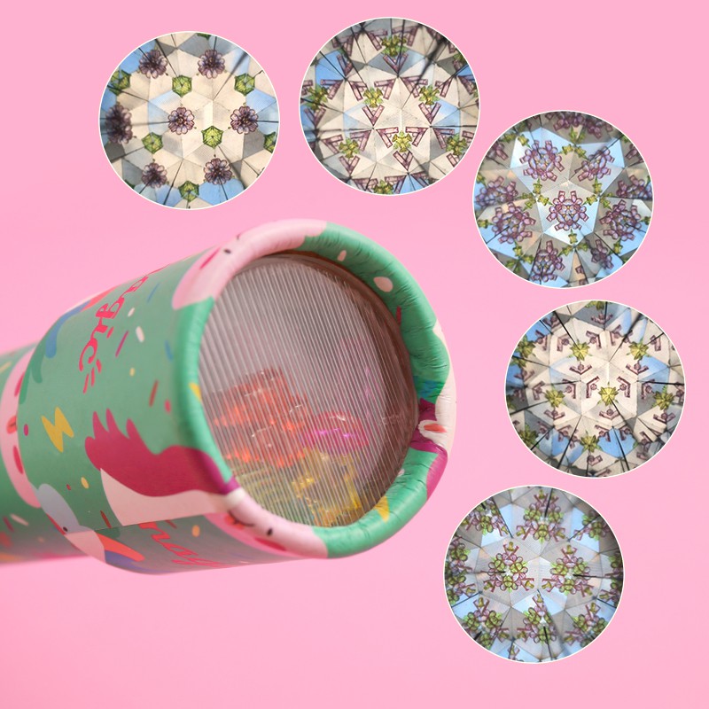 Đồ chơi ống nhòm KÍNH VẠN HOA ma thuật cho bé 19x4,5cm