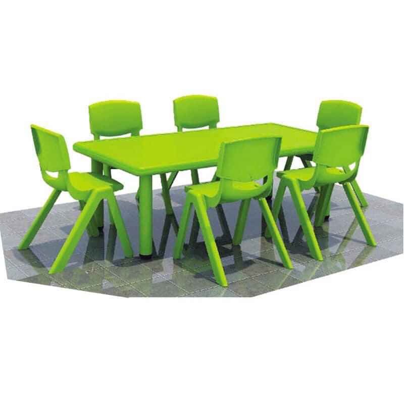 Bàn Nhựa Đúc Hình Chữ Nhật Nhập Khẩu Chính Hãng Giá Rẻ | BigBuy360 - bigbuy360.vn