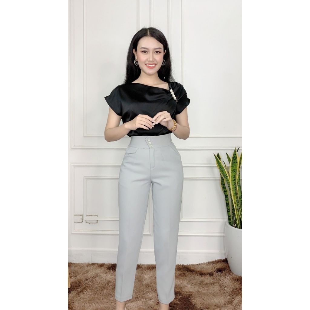 Quần Baggy Công Sở 3 Khuy
