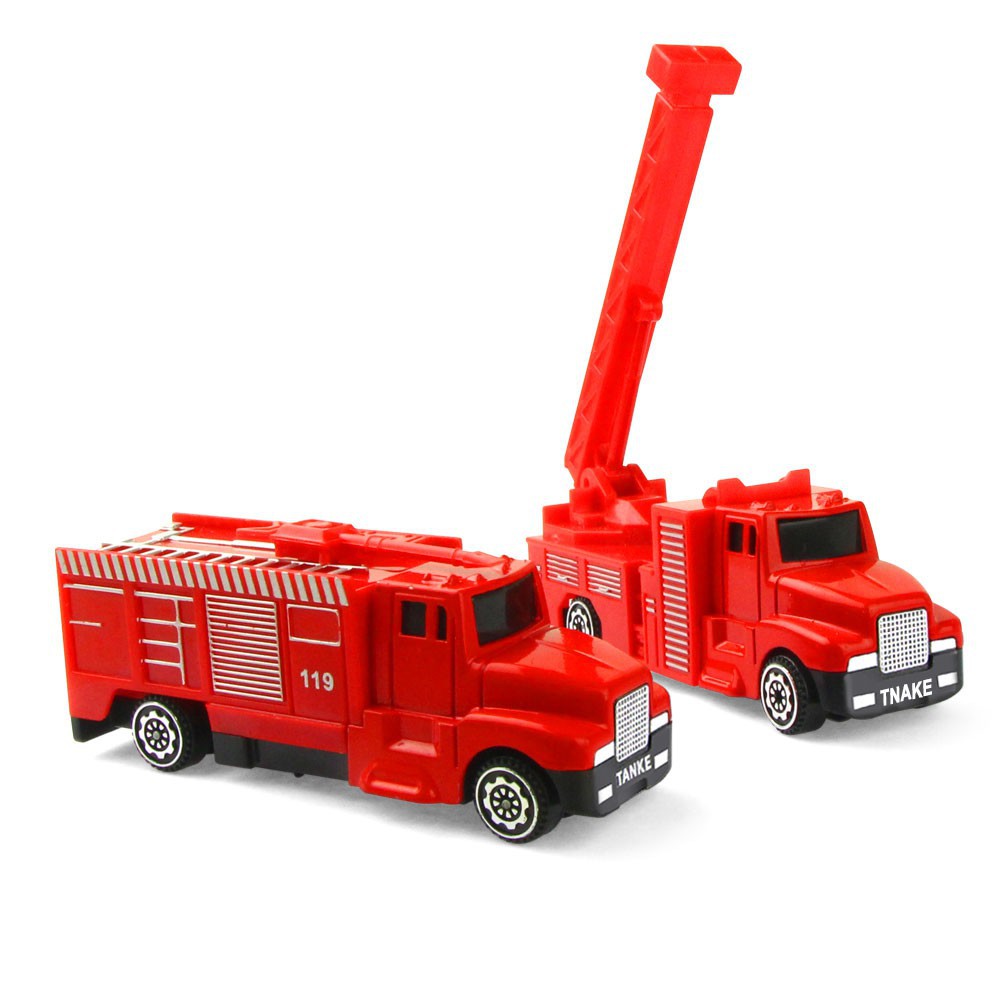 Bộ 2 chiếc xe cứu hỏa đồ chơi dành cho em bé
