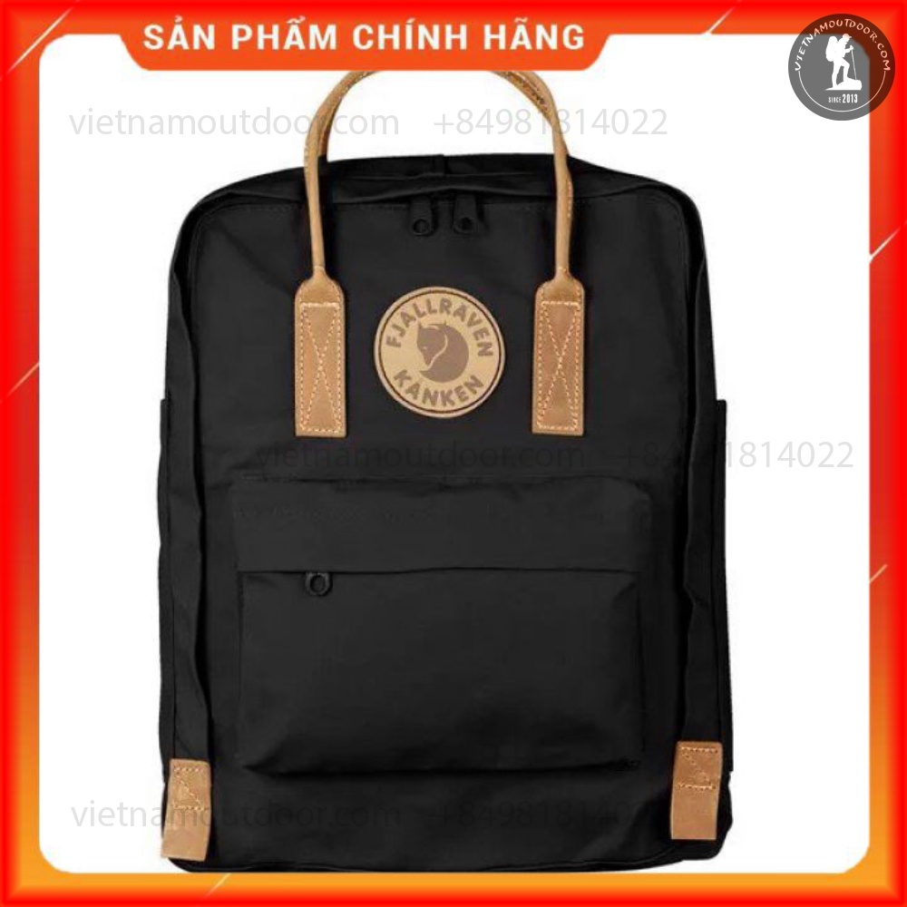 Balo Fjallraven Kanken No. 2 Dây Da - Balo laptop cao cấp⚡️ [ HÀNG XUẤT DƯ ]