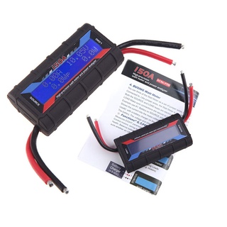 Xây dựng Máy phân tích nguồn điện dòng điện 150A RC Máy phân tích công suất có độ chính xác cao & Máy đo Watt W / Màn hình LCD đèn nền