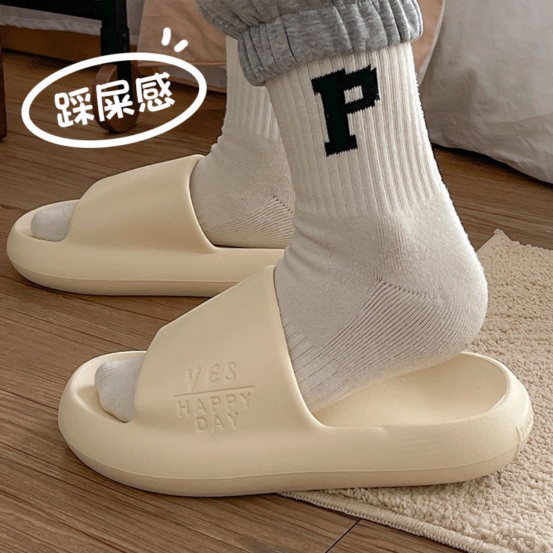 Dép Đi Trong Nhà / Ngoài Trời Chất Liệu Dày Dặn Họa Tiết Hoạt Hình Thời Trang