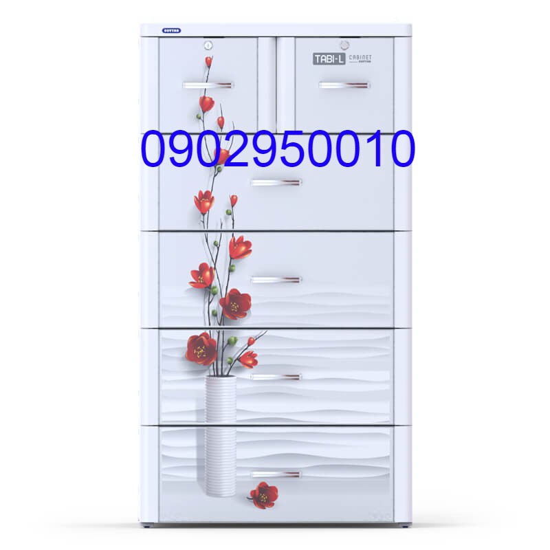 Tủ Duy Tân Tabi L 5 tầng 6 ngăn shop giao hàng trực tiếp miễn phí