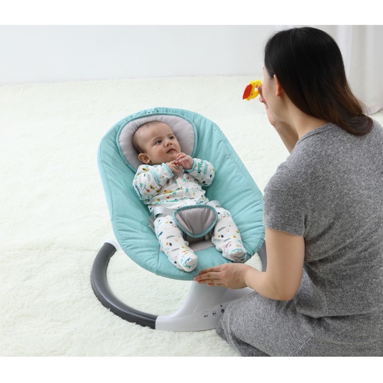 Nôi Đưa Điện Tự Động V-Baby F1