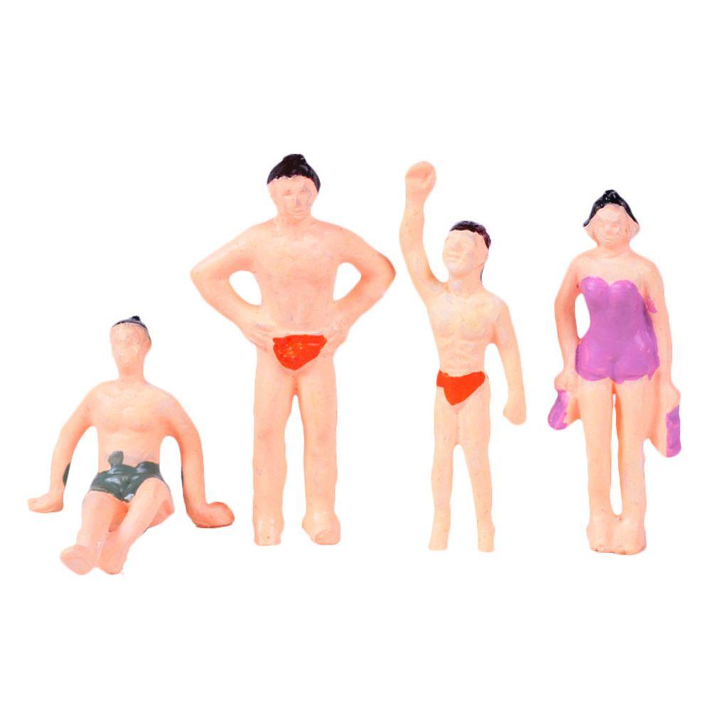 Set 10 / 15 Mô Hình Người Bơi Lội Bằng Nhựa ABS Nhiều Màu Sắc