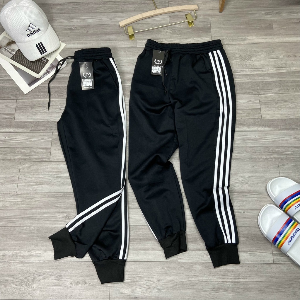quần jogger 3 line bo ống cực hot hit anh