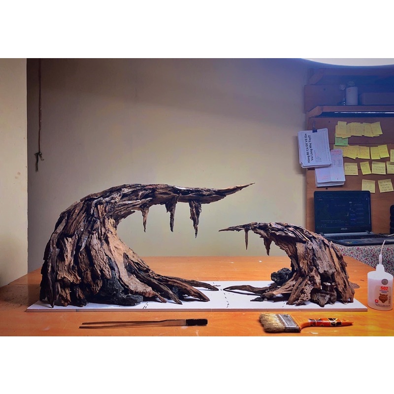 Tấm fomex dày 8mm dùng setup layout bể thuỷ sinh nhiều kích thước