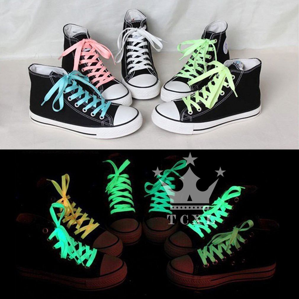 A Pair 60cm Unisex Sport Fashionable Shoelace Men Women Athletic Fluorescent Shoelace Canvas Sneakers Flat Shoes Lace