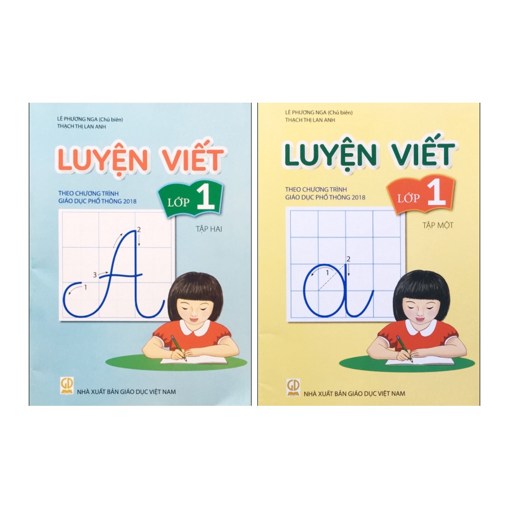 Sách Combo Luyện viết Lớp 1 (Tập 1+Tập 2)