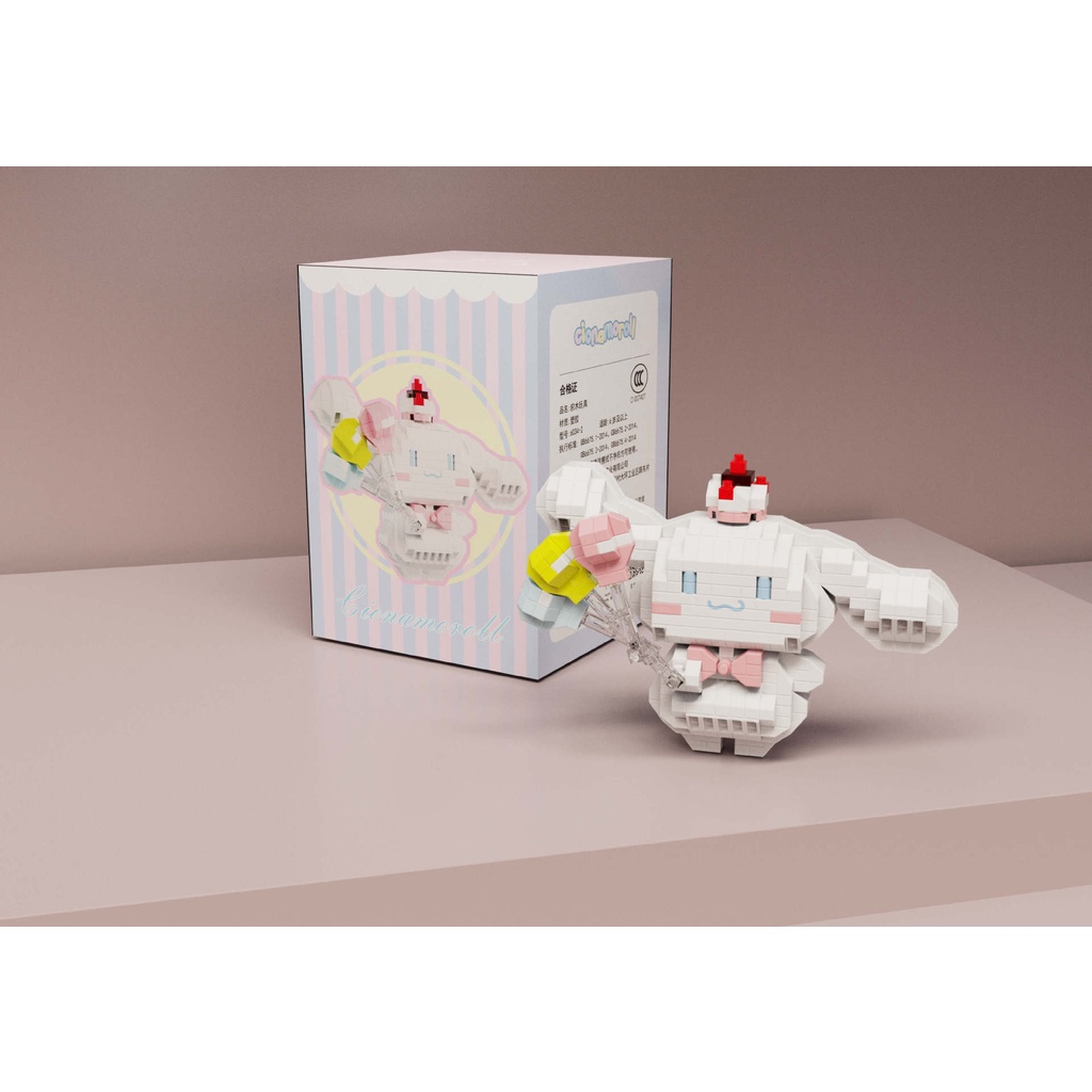 Bộ Đồ Chơi Lắp Ráp Lego Hình Chú Chó Cinnamon Dễ Thương Cho Bé