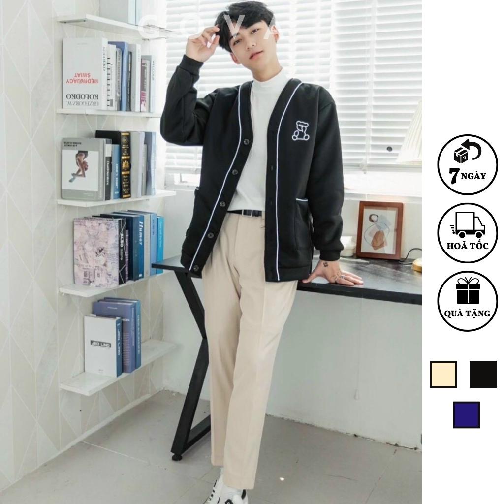 Áo Khoác Nỉ GẤU LOVE Nam Nữ Form Rộng BomberUnisex Chất Vải Nỉ Hình In Đẹp GOVA
