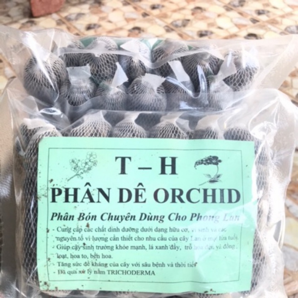 Phân Dê Túi Lưới Orchid T-H (Đã Qua Xử Lý) Chuyên Dùng Cho Phong Lan Dài 15cm (PDL-001-15CM).