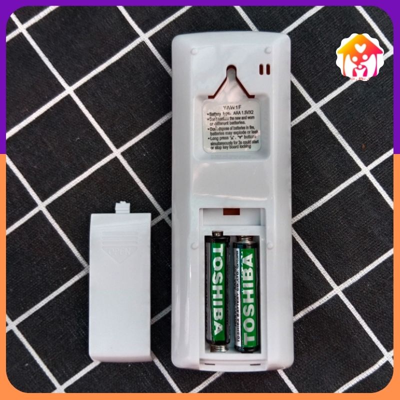 Điều Khiển Điều Hòa Máy Lạnh GREE 2 Chiều Nút Xanh-YAW1F