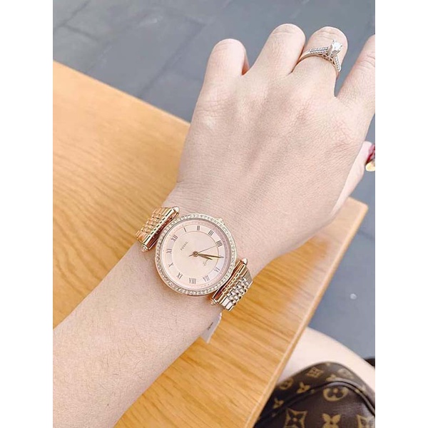 [ ĐẶC BIỆT 18-29.07 - VOUCHER 10%] - Đồng hồ Nữ Fossil dây kim loại ES4711