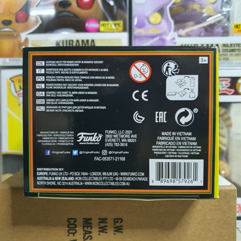 Đồ chơi mô hình funko pop 909 Thanos (Blacklight) - Marvel