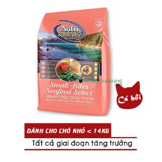 Hạt cho chó NUTRISOURCE Small Bites Seafood Select Grain Free 2.26kg