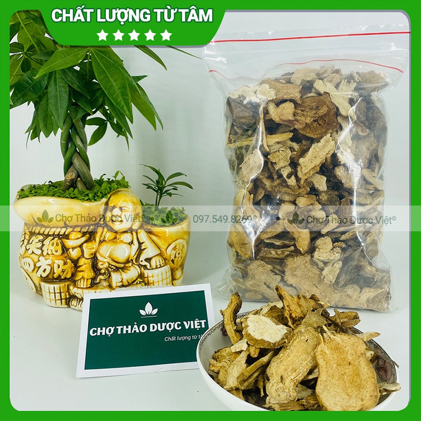 Bạch truật khô nguyên chất 100g - Chợ Thảo Dược Việt