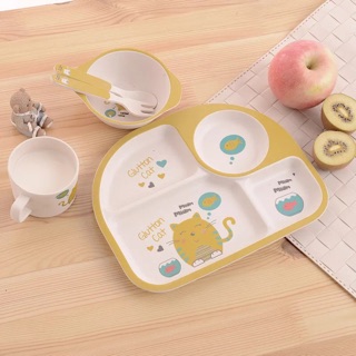 [GC15] Bộ ăn dặm sợi tre Clever Tree
