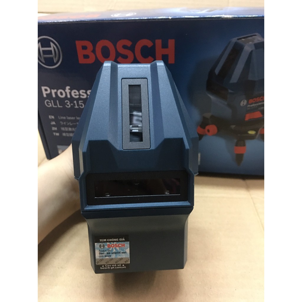 Máy Cân Mực Laser 3 Tia Bosch GLL 3-15X