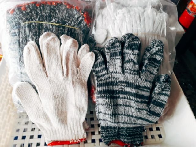 Găng tay len lao động