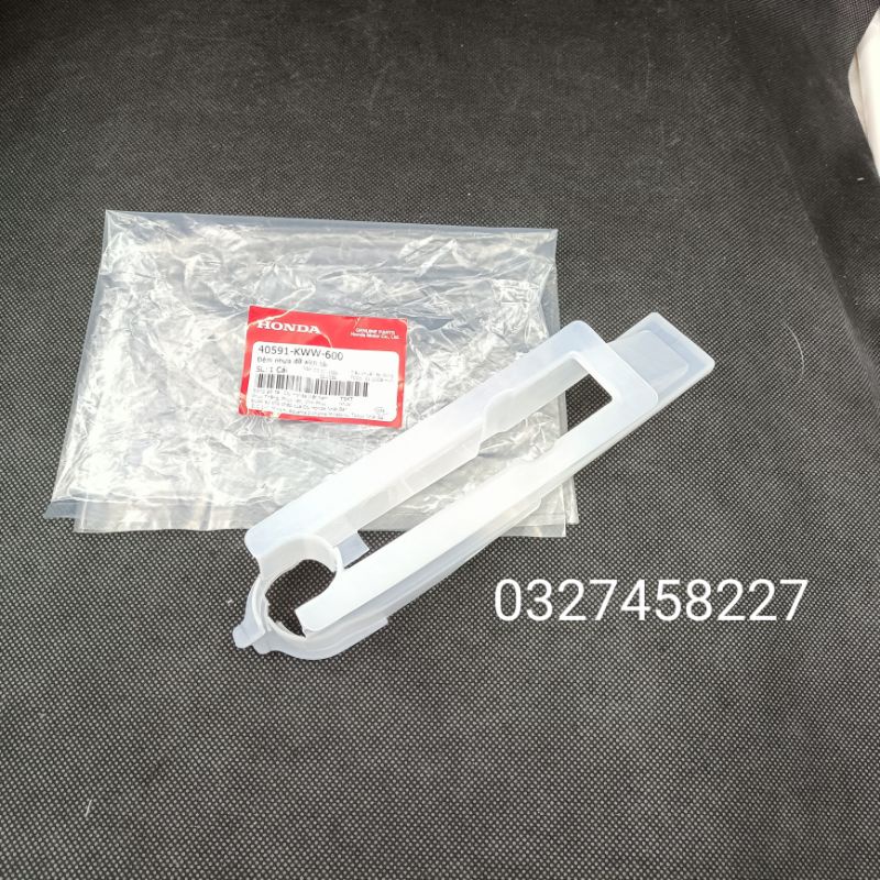 Nhựa đỡ sên, xích tải gắp xe WAVE S110, RSX, Alpha 110 zin Honda