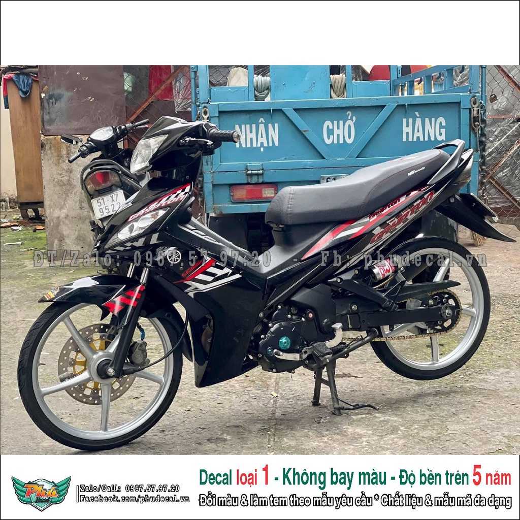Tem rời Exciter 2010 đỏ đen Crypton (2)