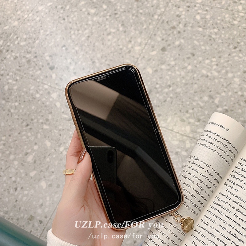 Ốp điện thoại tpu dây hình cỏ bốn lá đeo cổ tay thời trang thích hợp cho iPhone 12 11 Pro Max XS Max XR x 8 7 plus