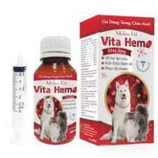 Vitahemo bổ máu, kích thích thèm ăn cho chó mèo